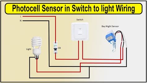 Use of photocell to switch an outlet 